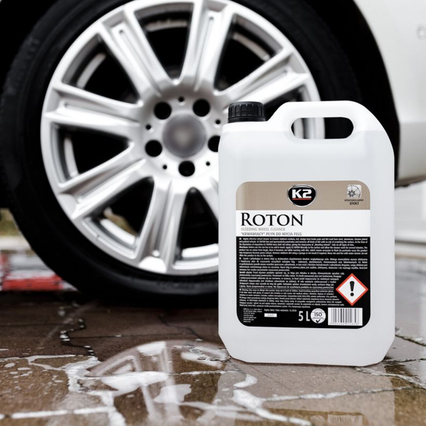 Засіб для миття та очищення дисків та ковпаків автомобіля Roton Bleeding Wheel Cleaner 5 л K20629 фото