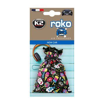 Ароматизатор для салону авто Roko Fun нове авто 25 г K20306 фото