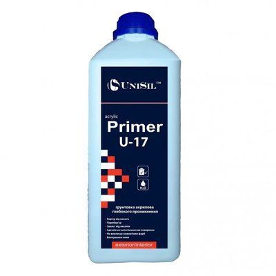 Ґрунтовка глибокого проникнення Unisil U-17, 5 л (1759856657) 1759856658 фото