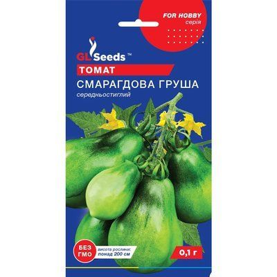 Семена Томат Изумрудная груша GL Seeds 0.1г (For Hobby2277) 4823096915203 фото