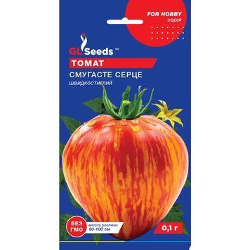 Насіння Томат Смугасте серце GL Seeds 0.1г (For Hobby2498) 4823096916583 фото