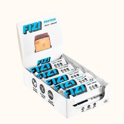 Протеїновий батончик FIZI Шоколад-мигдаль 45г 10шт 2514020295 фото