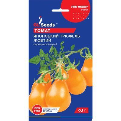 Насіння Томат Японський трюфель жовтий GL Seeds 0.1г (For Hobby2273) 4823096915173 фото