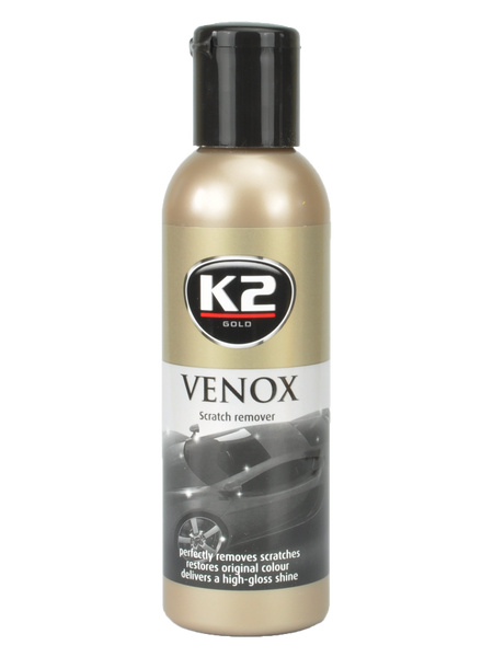 Поліроль для кузова Venox 180 г молочко з губкою K20205 фото