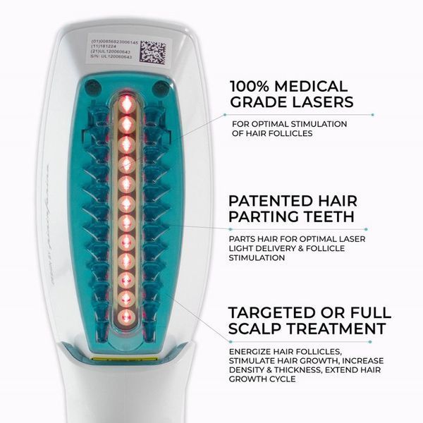 Hairmax Ultima 12 LaserComb &mdash; лазерний гребінець для росту волосся HM-1002 фото