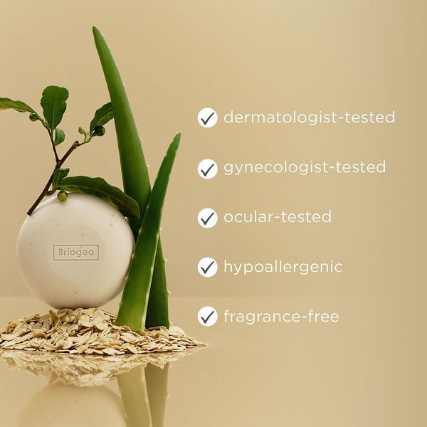 Косметичний засіб Briogeo Be Gentle, Be Kind Aloe and Oat Milk Ultra Soothing 3-in-1 Cleansing Bar, 109 мл КОСМ02813 фото