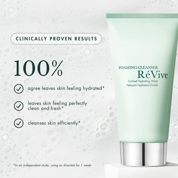 Очищувальний засіб R&eacute;Vive Foaming Cleanser Enriched Hydrating Wash, 124 мл КОСМ00313 фото