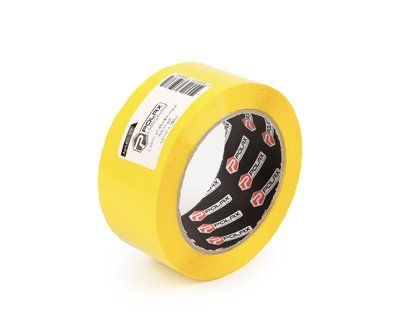 Клейка стрічка Polax скотч пакувальний, жовтий 45мм х 100м (101-119) 101-119 фото