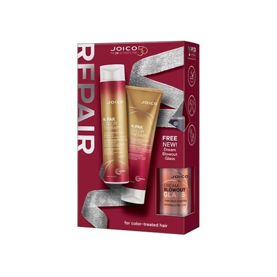 Шампунь для волосся Joico K-PAK Color Therapy Color-Protecting , & Dream Blowout Glass Kit, 299 мл BS-074469577984 фото
