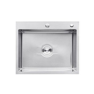 Кухонная мойка Kroner KRP Derby - 6050HM Brush CV027237 фото
