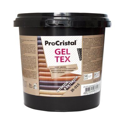 Лазур ProCristal Geltex IР-015, сосна, 2.5 л 1728493815 фото