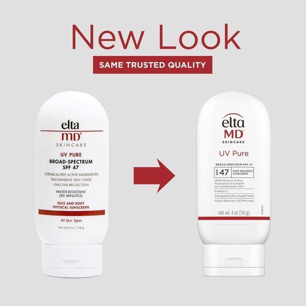 Сонцезахисний крем EltaMD UV Pure Broad-Spectrum Sunscreen SPF 47, 118 мл КОСМ00014 фото