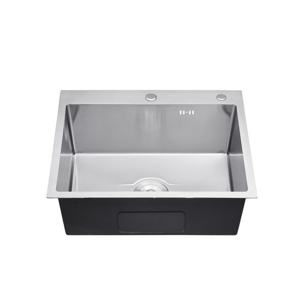 Кухонная мойка Kroner KRP Derby - 6050HM Brush CV027237 фото