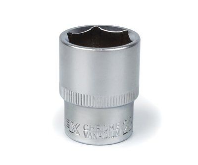 Головка торцева автомобільна шестигранна 22 мм, 1/2", Polax (25-094) 25-094 фото