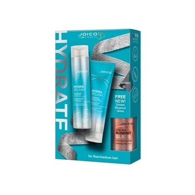 Шампунь для волосся Joico HydraSplash Hydrating , Hydrating & Dream Blowout Glass Kit, 299 мл BS-074469578066 фото