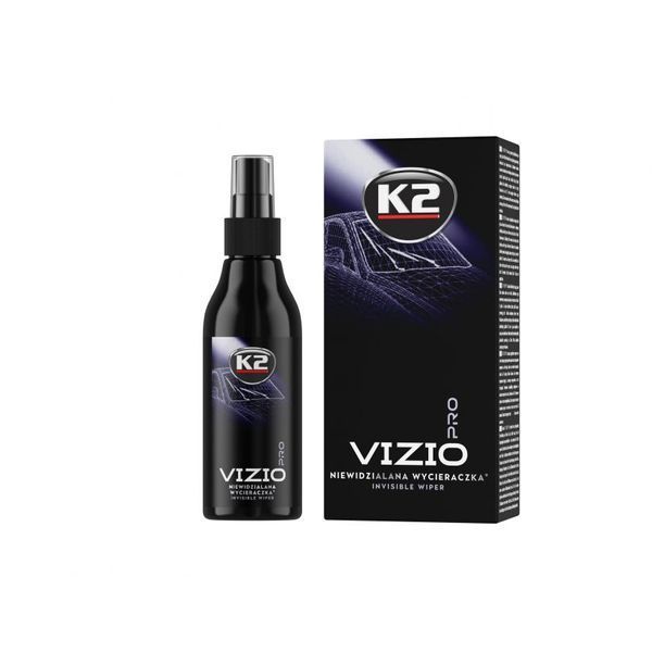 Засіб для скла антидощ з аплікатором та мікрофіброю професійний VIZIO PRO 150 мл K20539 фото