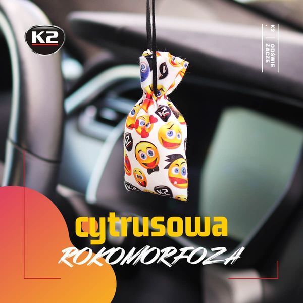 Ароматизатор для салону авто Roko Happy грейпфрут 25 г K20322 фото