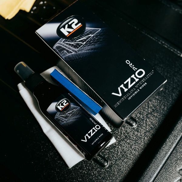 Засіб для скла антидощ з аплікатором та мікрофіброю професійний VIZIO PRO 150 мл K20539 фото