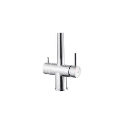Змішувач для кухні з підключенням до фільтра Kroner KRP Edelstahl Klassisch - ESG03815GRA CV027934 фото