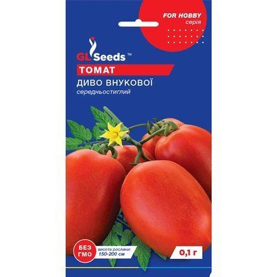 Семена Томат Чудо Внуковой GL Seeds 0.1г (For Hobby688) 4823096907000 фото