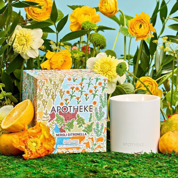 Косметичний засіб Apotheke Neroli Citronella 2-Wick Concrete Candle, 414 мл КОСМ04116 фото