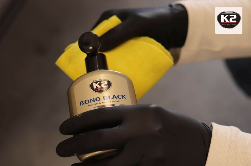 Засіб для чорніння шин та бамперів Bono Black 250 мл K20477 фото