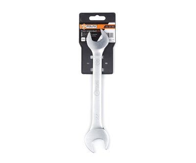 Ключ ріжковий Polax CrV DIN 3110 Satin finish 20*22 мм (25-062) 25-062 фото