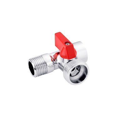 Кран приладний для підключення магістральний Karro 1/2"х3/4"х1/2" KR-3144 CV020688 фото