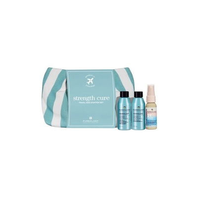 Засіб для волосся Pureology Strength Cure Travel Size Starter Set W/ Reuseable Bag BS-884486541871 фото
