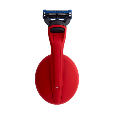 Косметичний засіб Bolin Webb X1 Matte Red Razor and Stand Set, 469 мл КОСМ03917 фото