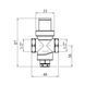 Редуктор тиску Karro 1/2" KR-80837 CV008253 фото 2
