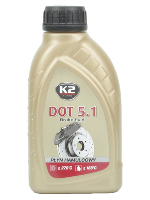 Рідина гальмівна Turbo Brake Fluid DOT-5.1 0,5 л K20293 фото