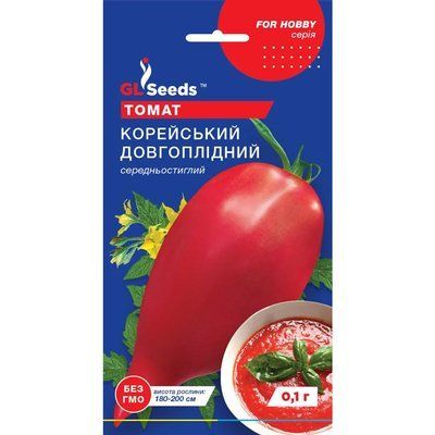 Семена Томат Корейский долгоплодный GL Seeds 0.1г (For Hobby2213) 4823096914299 фото