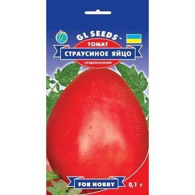 Семена Томат Страусиное яйцо GL Seeds 0.1г (For Hobby660) 4823096906683 фото