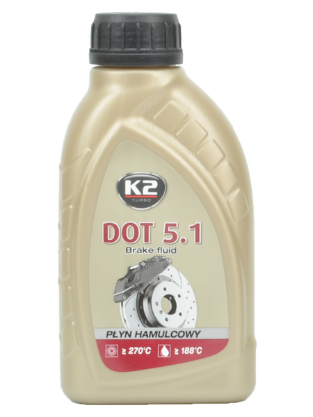 Рідина гальмівна Turbo Brake Fluid DOT-5.1 0,5 л K20293 фото