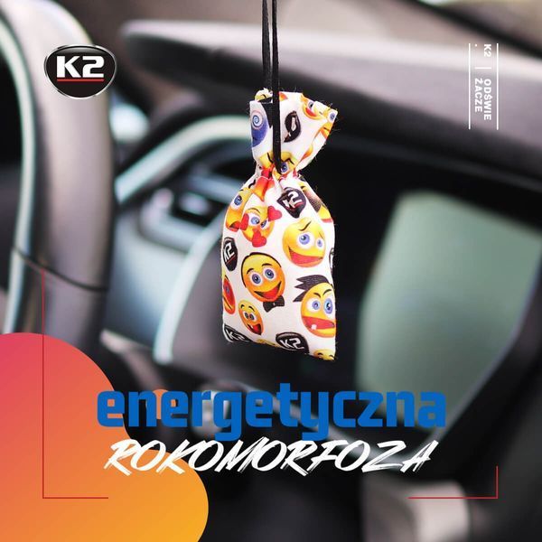 Ароматизатор для салону авто Roko Happy нове авто 25 г K20307 фото