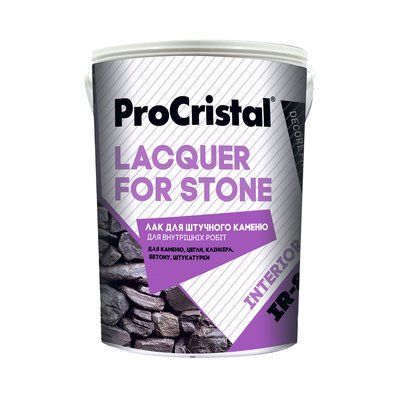 Лак для штучного каміння ProCristal Lacquer For Stone IP-81 2.5 л 1723978801 фото