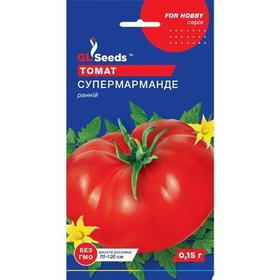 Семена Томат Супермарманде GL Seeds 0.15г (For Hobby661) 4823096906690 фото