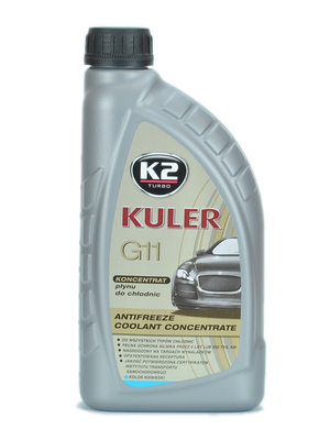 Рідина охолоджуюча концентрат Kuler Long Life G11 блакитна 1 л K20274 фото
