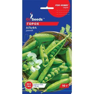 Семена Горох Альфа GL Seeds 10г (For Hobby115) 4823096900834 фото