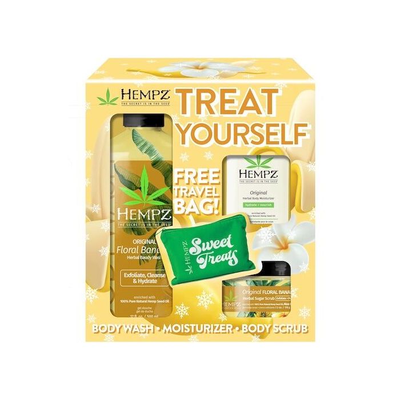 Засіб для тіла Hempz Treat Yourself Original Floral Banana Kit BS-676280054370 фото