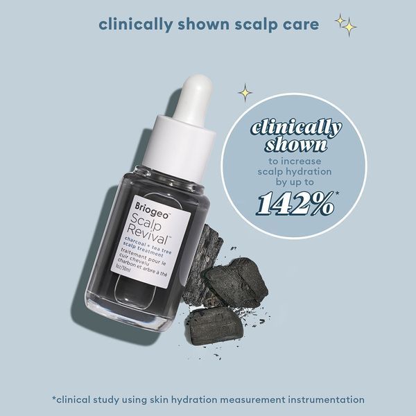 Косметичний засіб Briogeo Scalp Revival Charcoal and Tea Tree Scalp Treatment Serum, 30 мл КОСМ03193 фото