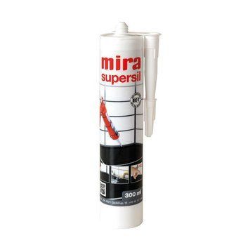 Силіконовий герметик вологостійкий какао Mira supersil 140, 300мл 1859701315 фото