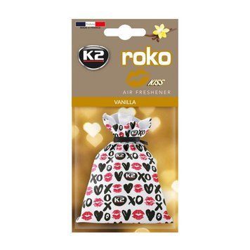Ароматизатор для салона авто Roko Kiss ваниль 25 г K20333 фото