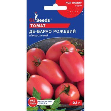 Семена Томат Де-Барао розовый GL Seeds 0.1г (For Hobby546) For Hobby546 фото
