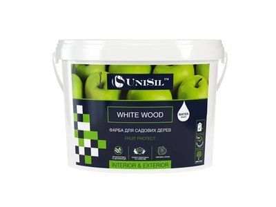 Фарба для садових дерев UniSil WHITE WOOD, 3.5 кг (1759868241) 1759868242 фото