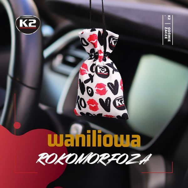 Ароматизатор для салона авто Roko Kiss ваниль 25 г K20333 фото