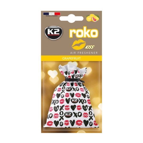 Ароматизатор для салону авто Roko Kiss грейпфрут 25 г K20323 фото