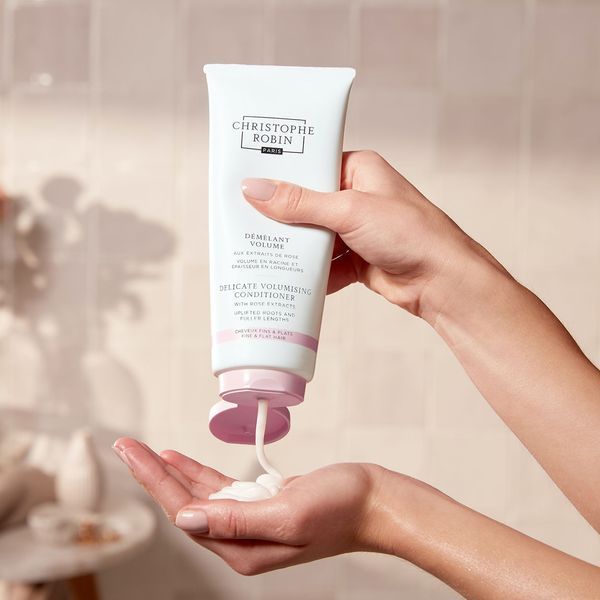 Косметичний засіб Christophe Robin Delicate Volumising Conditioner with Rose Extracts, 198 мл КОСМ02721 фото