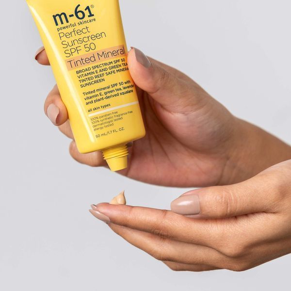 Солнцезащитный крем M-61 Perfect Tinted Mineral Sunscreen SPF 50, 50 мл КОСМ00271 фото